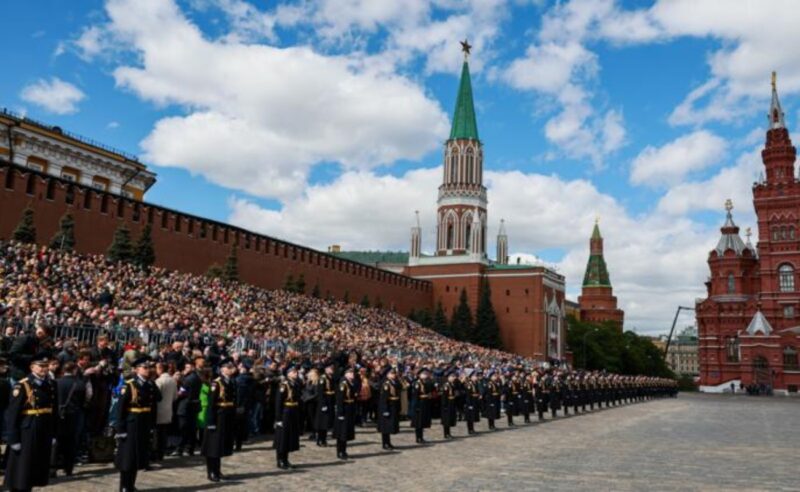 В центре Москвы временно перекрыто движение транспорта из-за Парада Победы