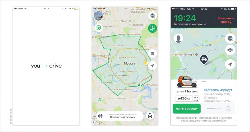 Комплексное руководство по зеленой зоне YouDrive в Москве