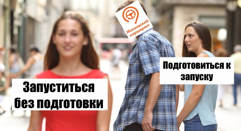 Запусти свой каршеринг. Тест