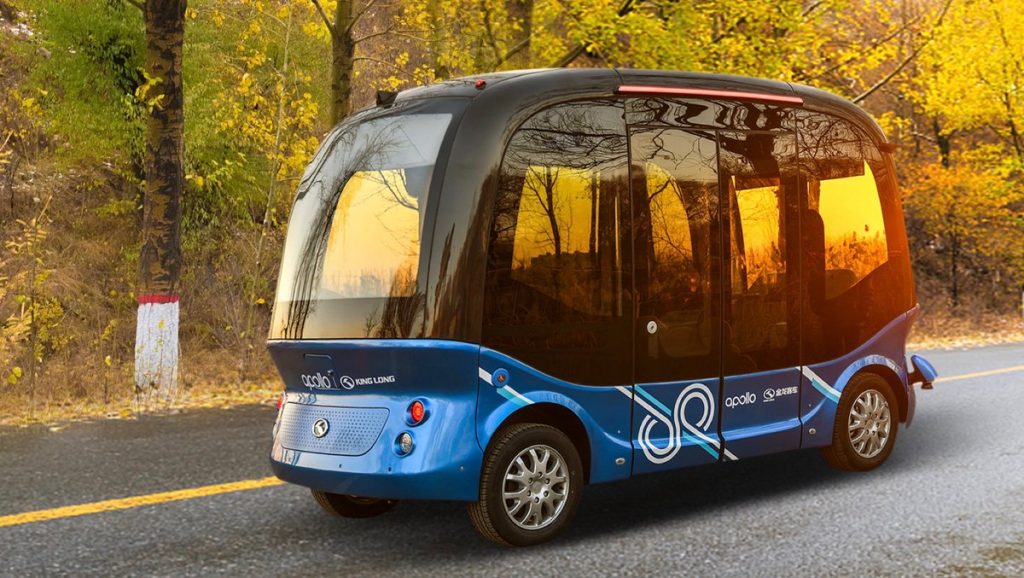 Компания Baidu выпустила беспилотные автобусы. Они будут работать в Японии и Китае
