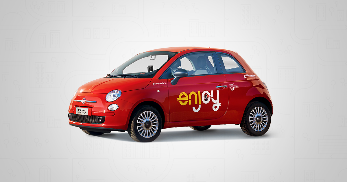 Enjoy auto. Фиат 500 каршеринг. Fiat 500 Делимобиль. Фиат 500 в каршеринге. Фиат 500 в Риме.