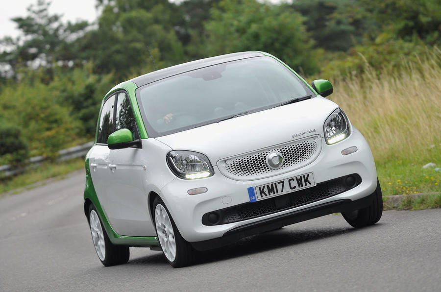 Smart Forfour электромобиль