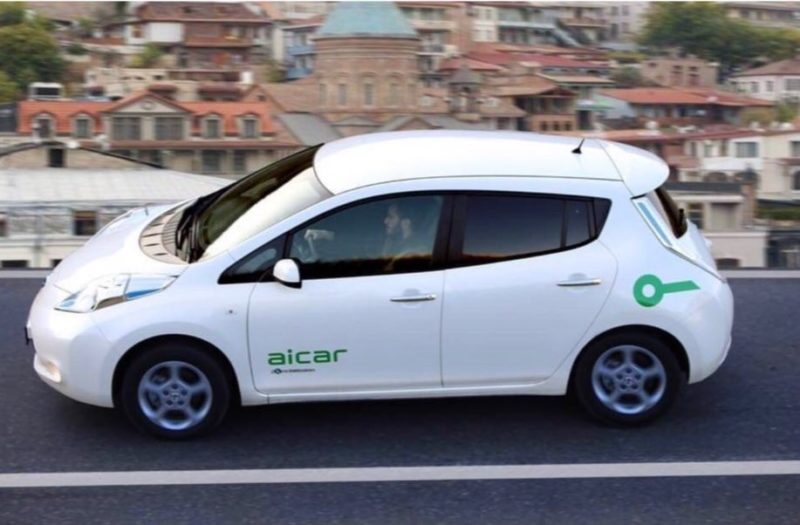 В Грузии запустился первый каршеринг AiCar