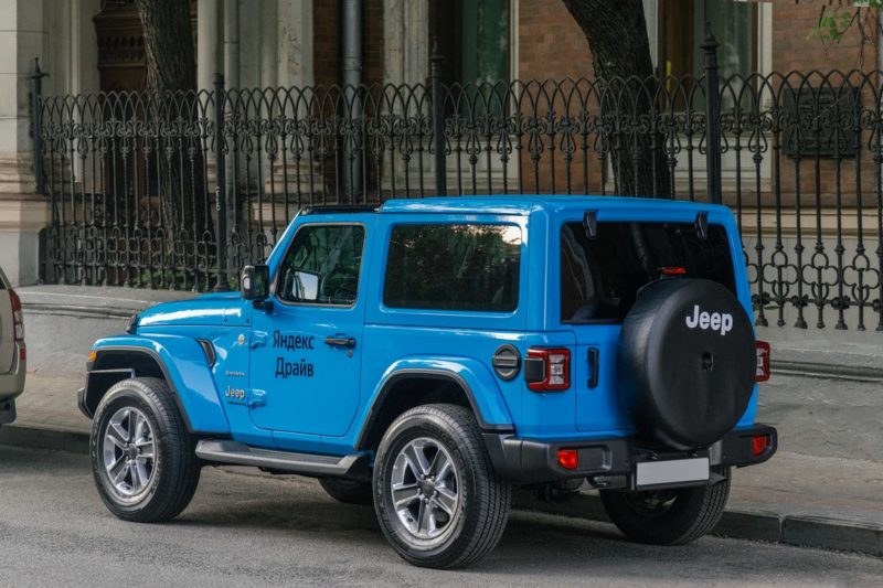 Яндекс.Драйв добавил в парк Jeep Wrangler Sahara