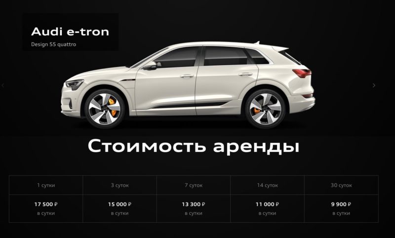 Audi и RentRide запустили сервис аренды автомобилей в Москве