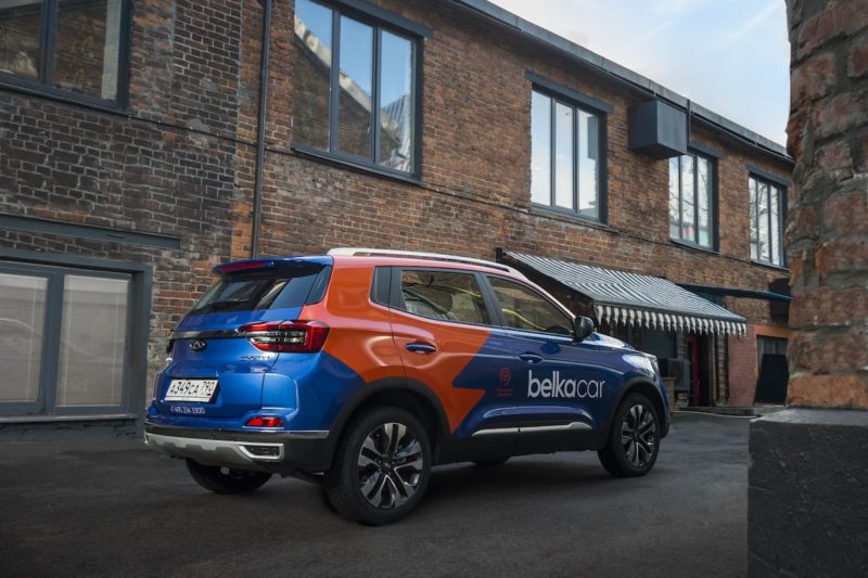 Каршеринг BelkaCar пополнил московский автопарк новыми Chery Tiggo 4