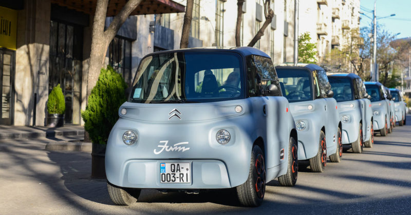 В Грузии запустили новый каршеринг Qari