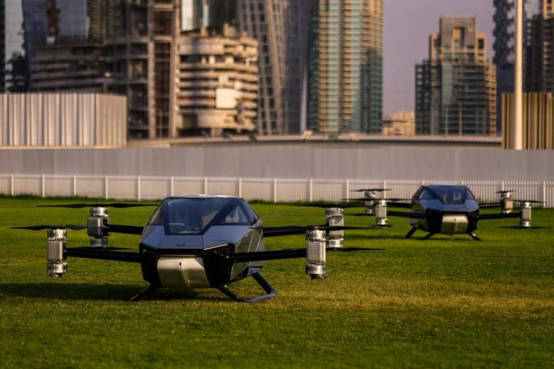 В Дубае представили летающий электромобиль XPeng X2
