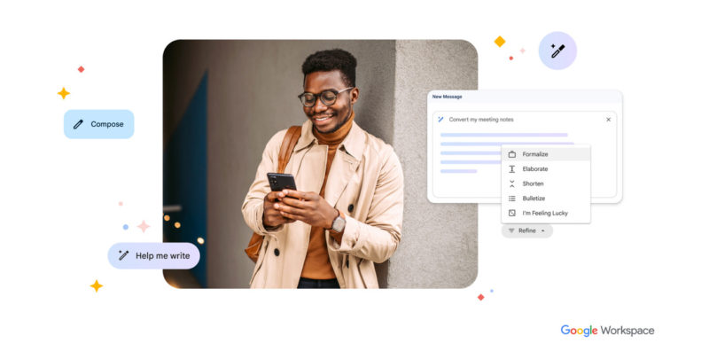 Google внедрит искусственный интеллект в сервисы Workspace