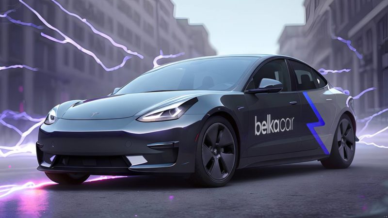 Каршеринг BelkaСar добавил Tesla Model 3 в автопарк Москвы