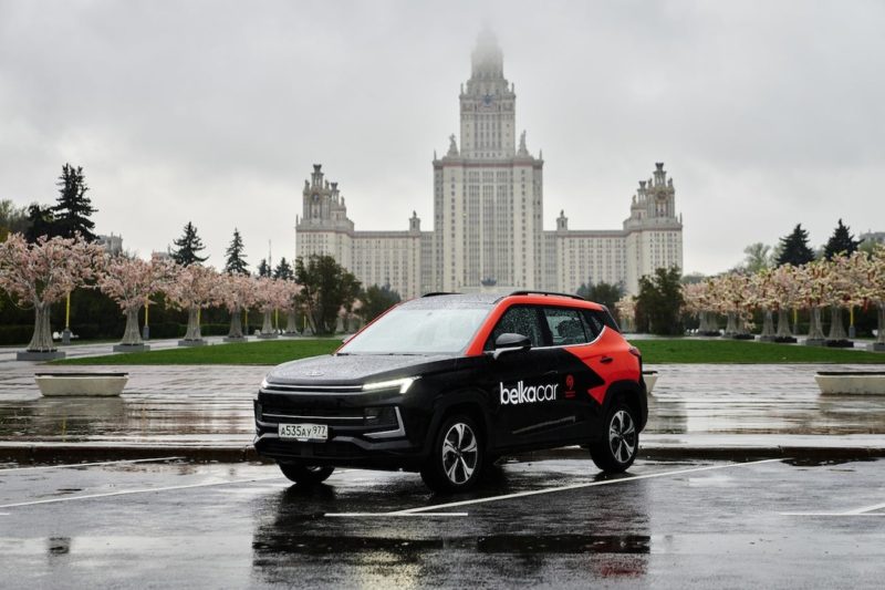 Каршеринг BelkaCar добавил в автопарк кроссоверы Москвич 3