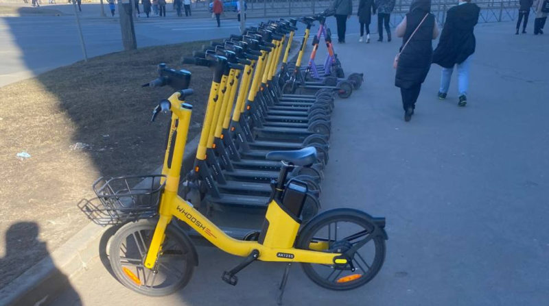 Кикшеринг Whoosh запустил аренду электровелосипедов в Санкт-Петербурге