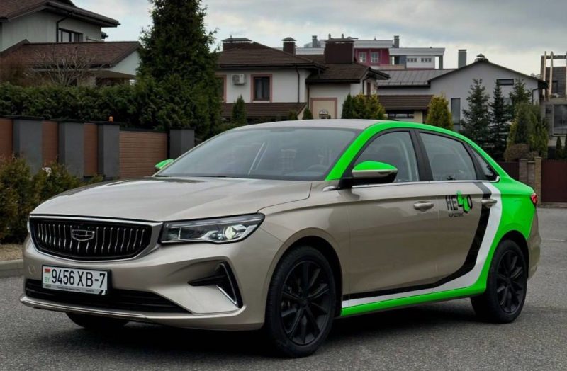 Белорусский каршеринг Hello пополнил автопарк Geely Emgrand
