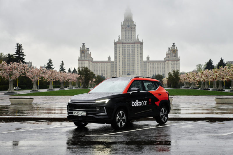 Общий парк каршеринга BelkaCar достиг 5 000 авто
