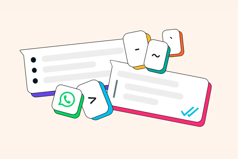 Мессенджер WhatsApp* добавил новые варианты форматирования текста в сообщениях