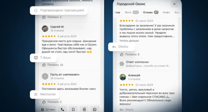 2ГИС начал показывать отзывы, которые подтверждены оплатой