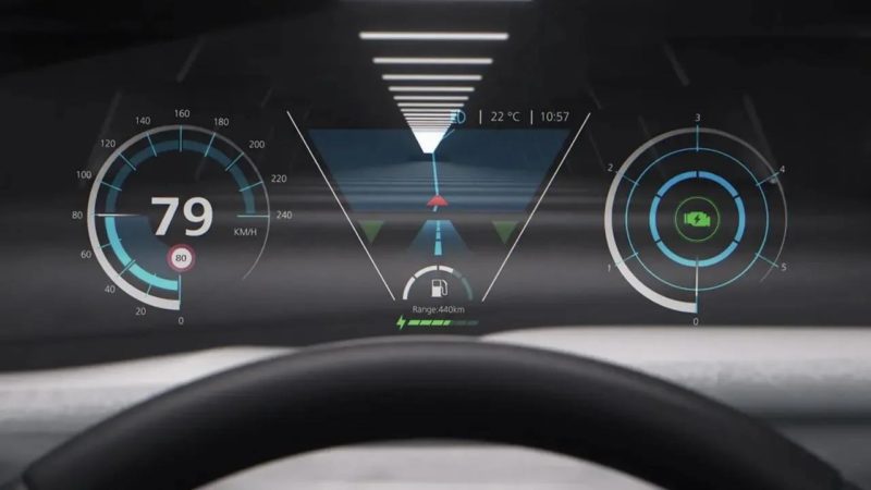Hyundai представила голографические дисплеи для лобовых стекол