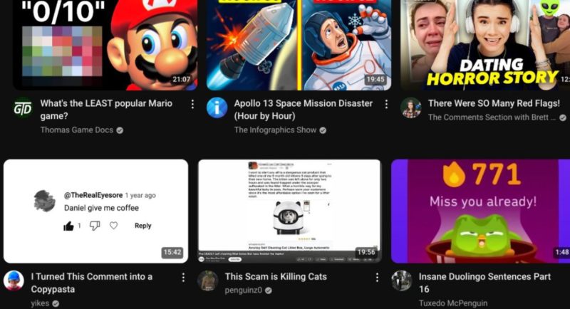 YouTube убирает с главной страницы счётчик просмотров и дату публикации