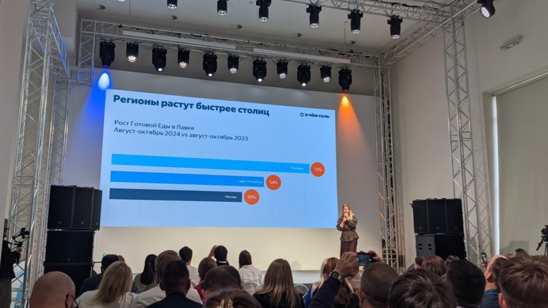 Готовая еда и мы: в Москве прошла первая конференция Яндекс Лавки «В чём соль»