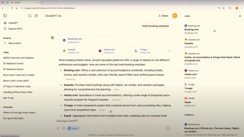 OpenAI сделали свой поисковик бесплатным для всех пользователей