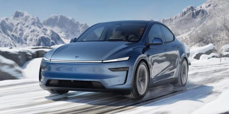 Tesla представила обновлённую версию электрического кроссовера Model Y