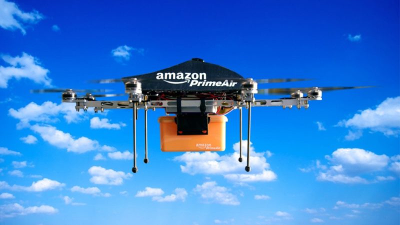 Amazon планирует запустить доставку дронами в Великобритании