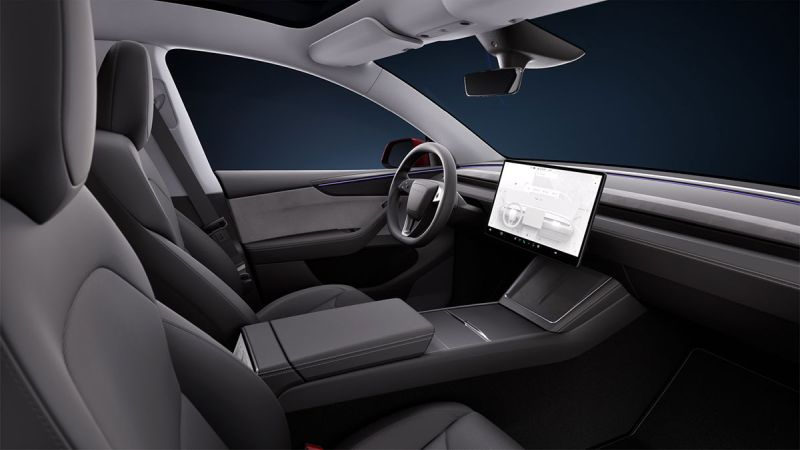 Tesla представила обновлённую версию электрического кроссовера Model Y — фото 3
