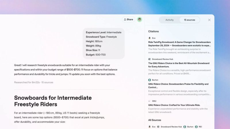 OpenAI выпустила Deep Research — новый ИИ, который может сам проводить исследования
