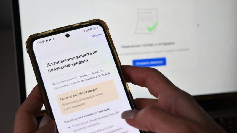 Около 2 млн россиян воспользовались сервисом по самозапрету на кредиты