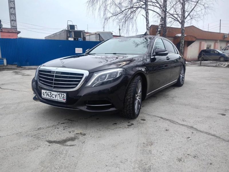 Каршеринг Cars7 добавил Mercedes S в Новосибирске — фото 1
