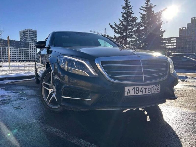 Каршеринг Cars7 добавил Mercedes S 350d в Тюмени