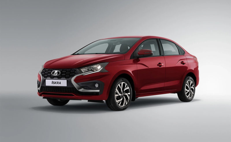 АвтоВАЗ показал, как будет выглядеть салон нового седана Lada Iskra