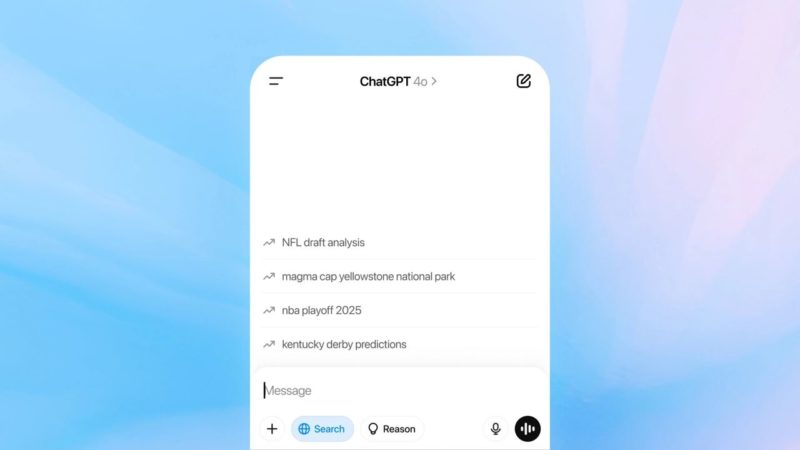 OpenAI представила обновлённый поиск ChatGPT