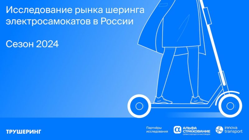 31,2 млрд рублей и 281,6 млн поездок за сезон. Кикшеринг в России 2024