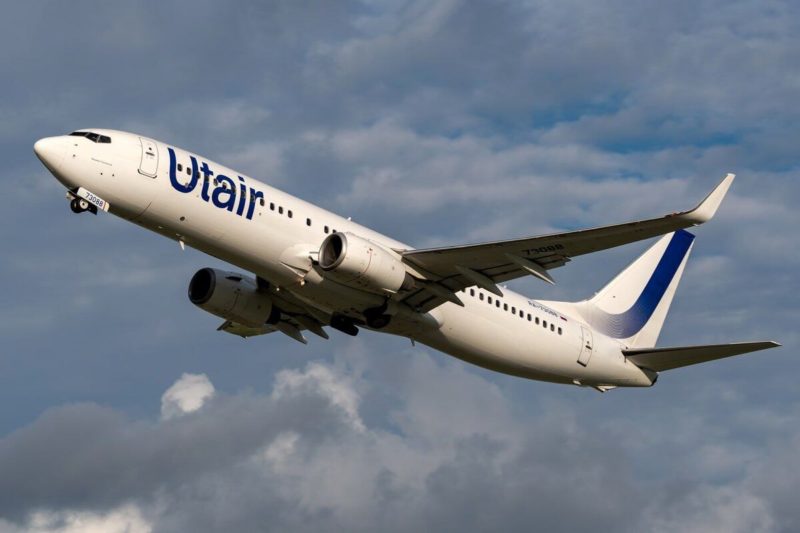 Пассажиры Utair теперь смогут следить за картой полёта и временем в пути