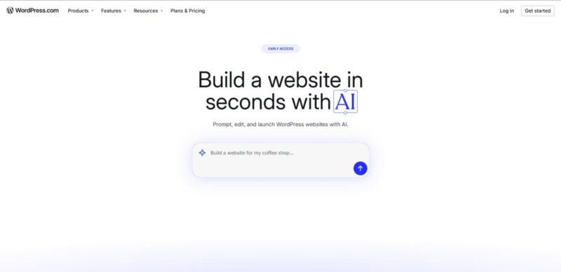WordPress выпустила ИИ-конструктор сайтов AI Site Builder