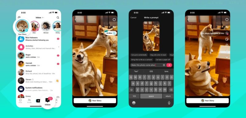 TikTok добавил функцию создания видео из изображения