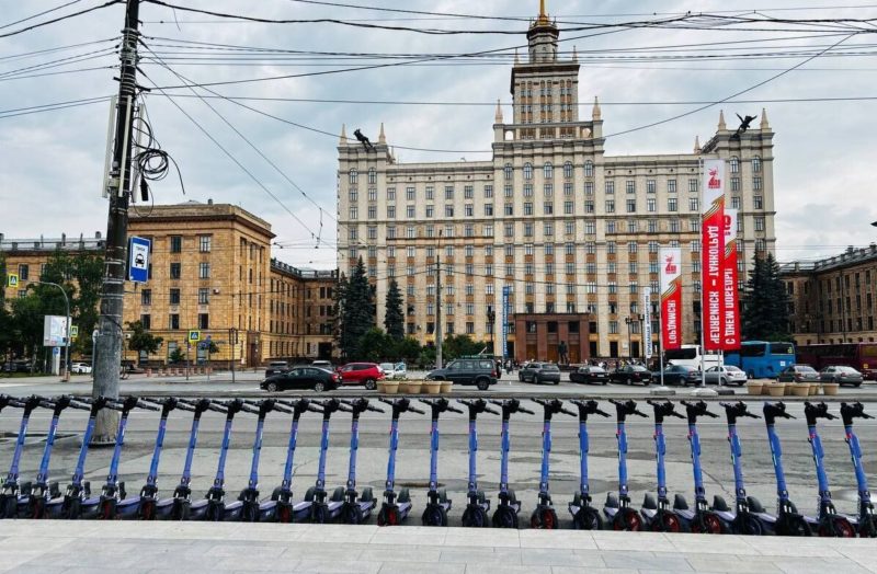Кикшеринг МТС Юрент добавит укрупнённые номера на все самокаты в Челябинске