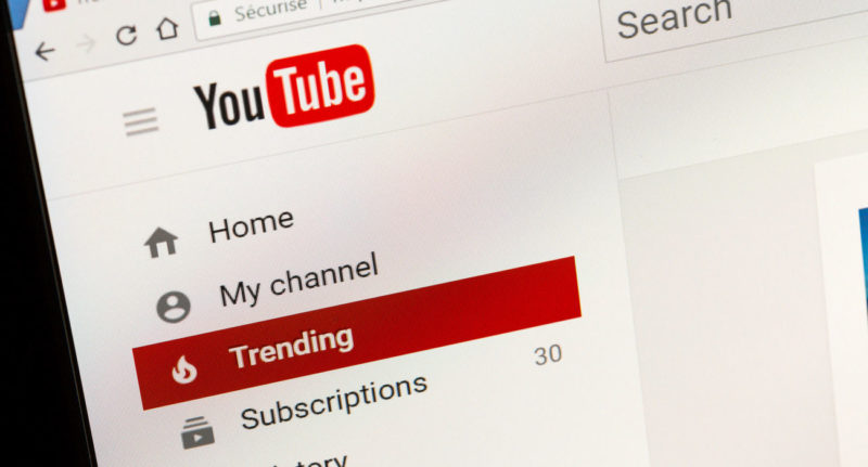 YouTube уберёт раздел «В тренде»