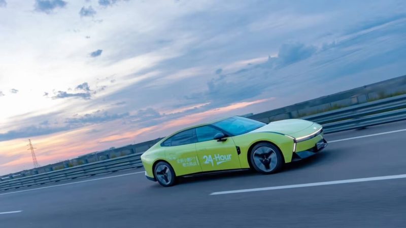 XPeng P7 стал рекордсменом по выносливости среди электрокаров