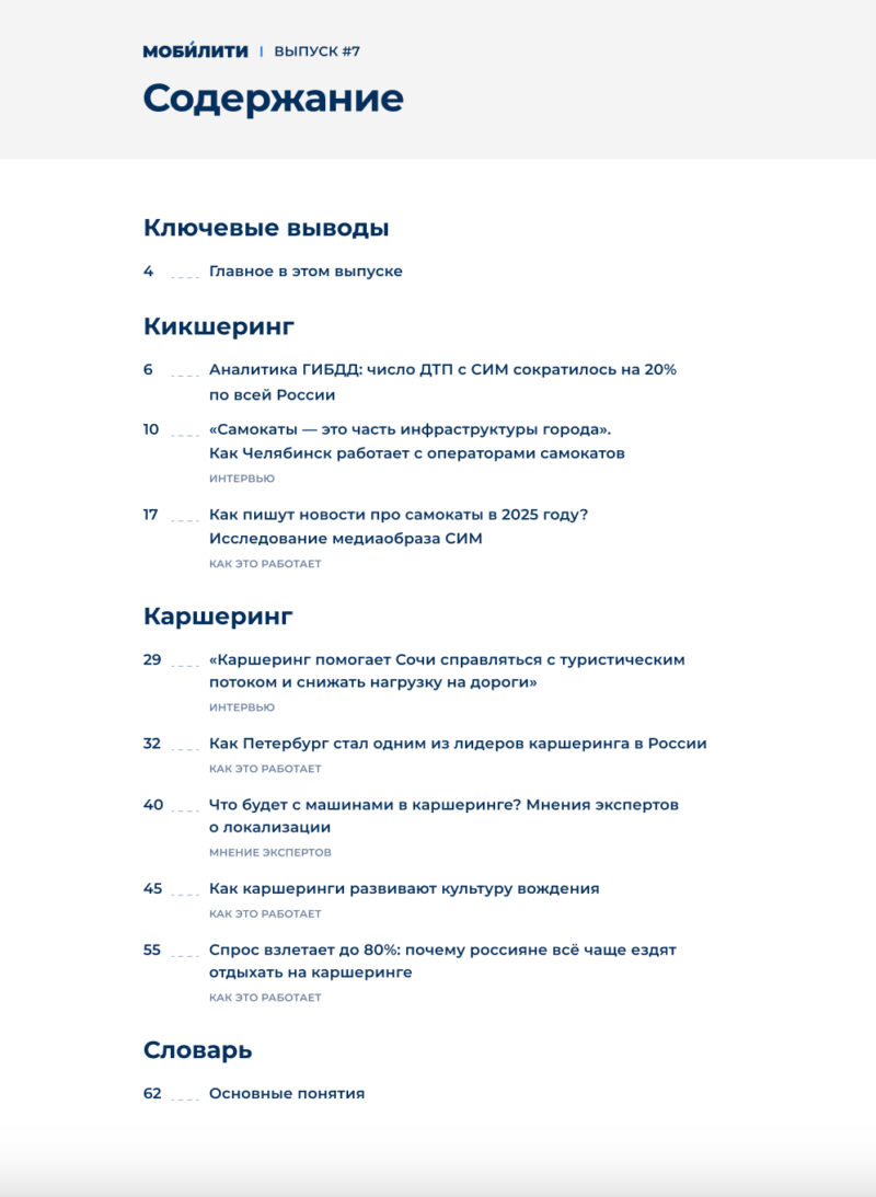 Роль каршеринга в туристическом городе и локализация машин: вышел седьмой выпуск журнала «Мобилити» — фото 2