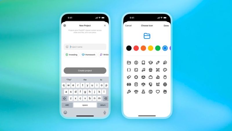 «Проекты» в ChatGPT стали бесплатными