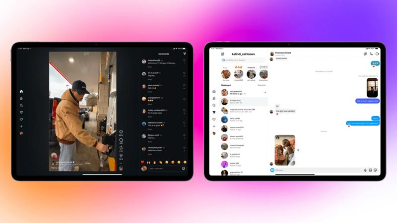 Instagram* представил полноценное приложение для iPad