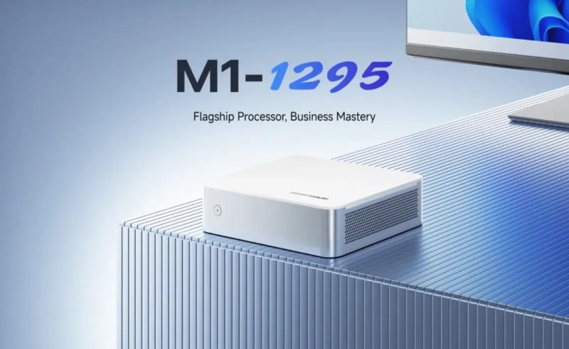Китайская компания Minisforum представила мини-ПК M1-1295 в стиле Mac mini