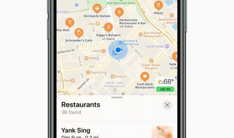 Apple встроит рекламу в приложение Карт в 2026 году