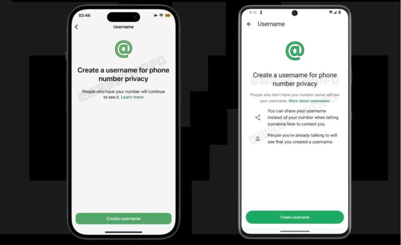 В WhatsApp* появятся имена пользователей вместо номеров телефонов
