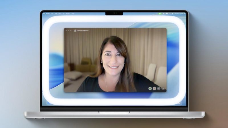 На Mac появился эффект Edge Light, который превращает экран в кольцевую лампу