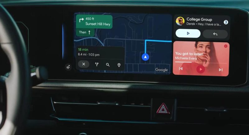 Google запустит Gemini в Android Auto