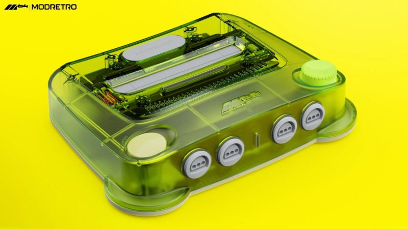 Американский изобретатель представил современную версию консоли Nintendo 64