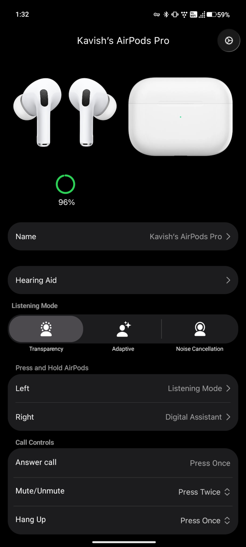В Android добавили полную поддержку возможностей AirPods